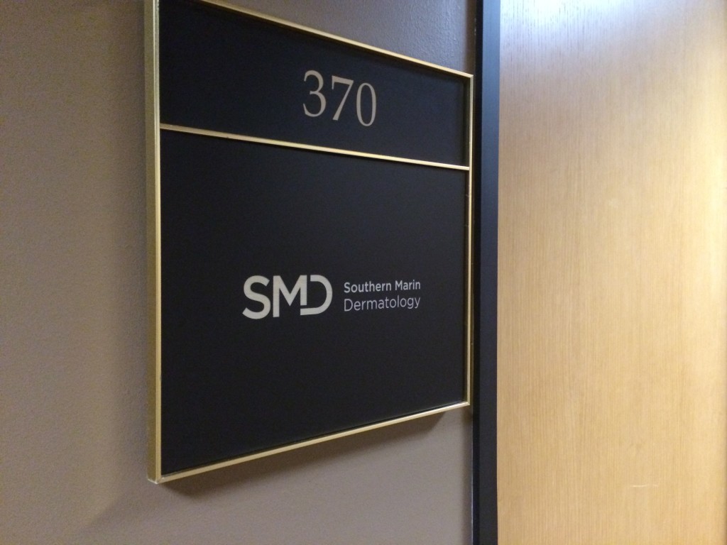SMD front door sign