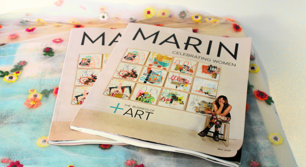 Cover of Marin Magazine that features Southern Marin Dermatology in their Celebrating Women issue